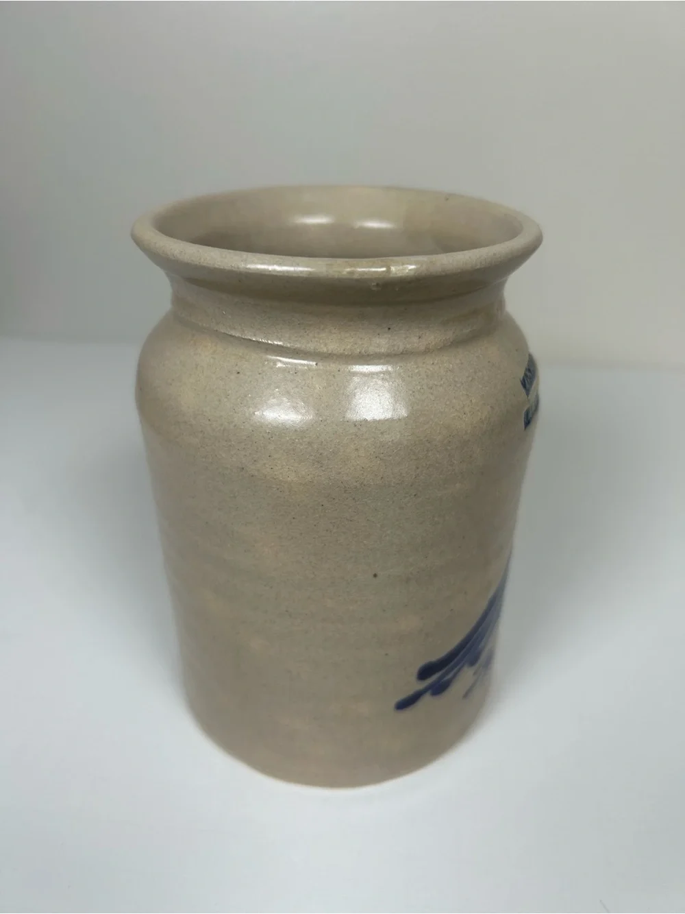 Nancy Sampson 6” Vintage 1988 Stoneware Pottery Jar Westborough Westminster Mass